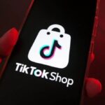 Tela inicial do TikTok Shop, que permite compras direto no app