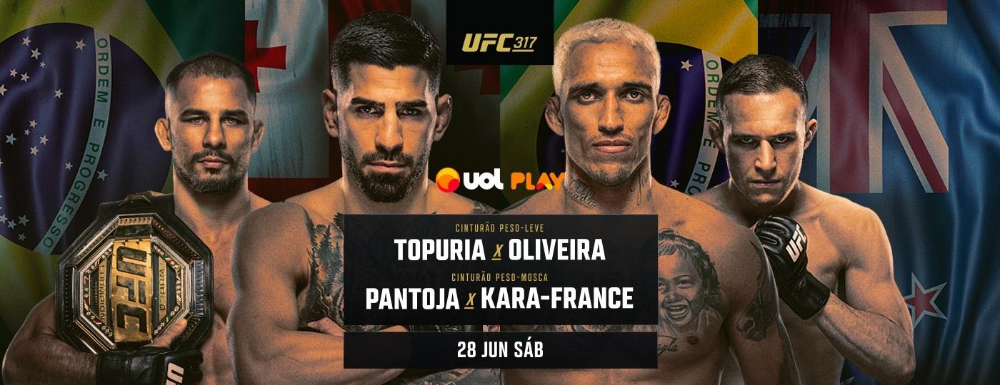 Charles do Bronx disputa cinturão no UFC 317 neste sábado